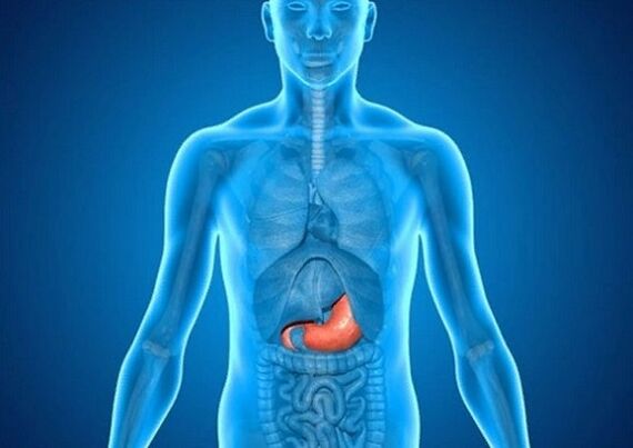 stomach ulcer as a cause of back pain under the left shoulder blade